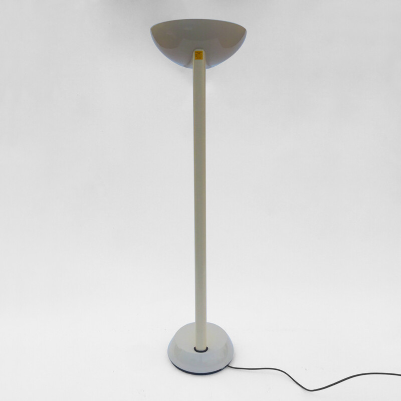 Vintage Cream Lacquered Floor Lamp by Thorn - 1980s