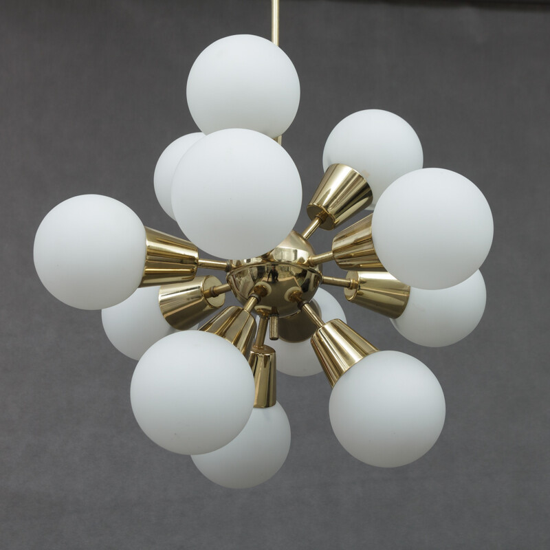 Vintage Sputnik chandelier by Kamenicky Senov - 1960s