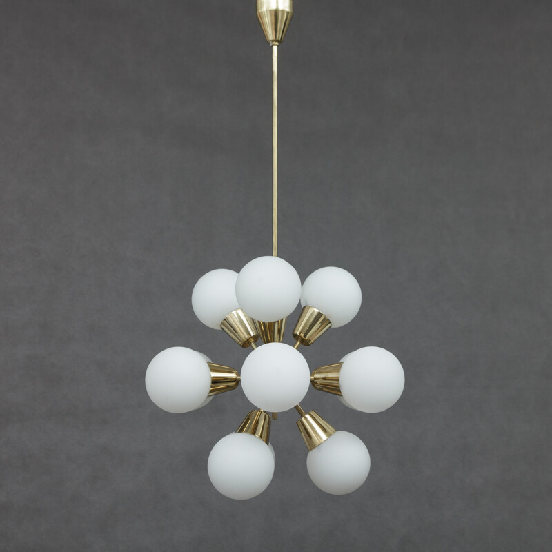 Vintage Sputnik chandelier by Kamenicky Senov - 1960s