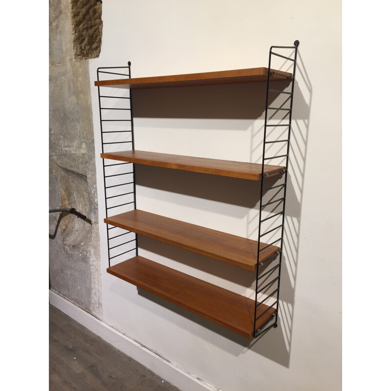 Bookcase with 4 shelves, Nisse STRINNING - 1960s