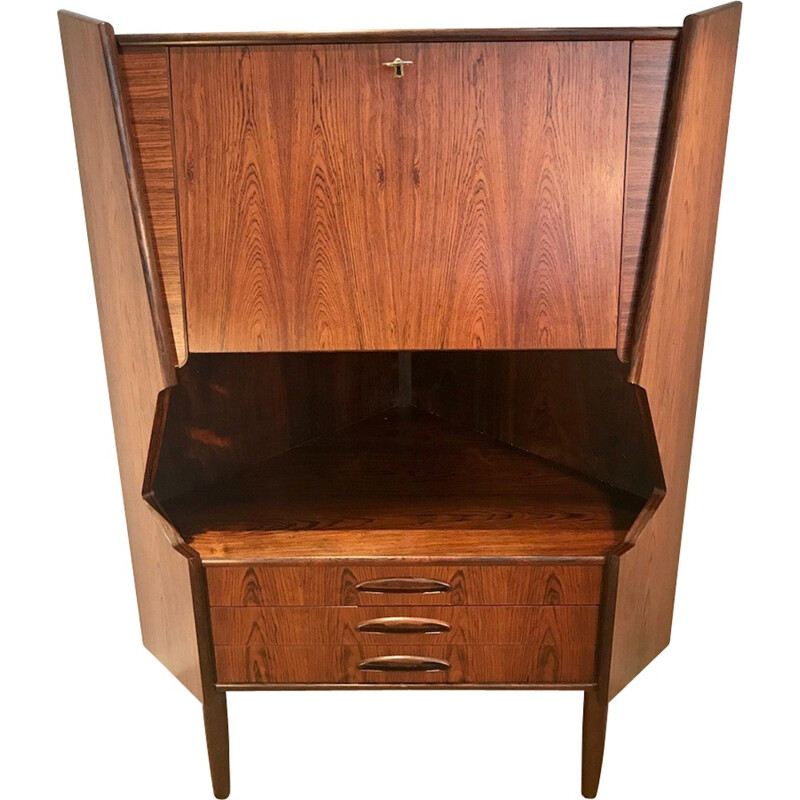 Danish Vintage angle secretary by Gunni Omann - 1960s