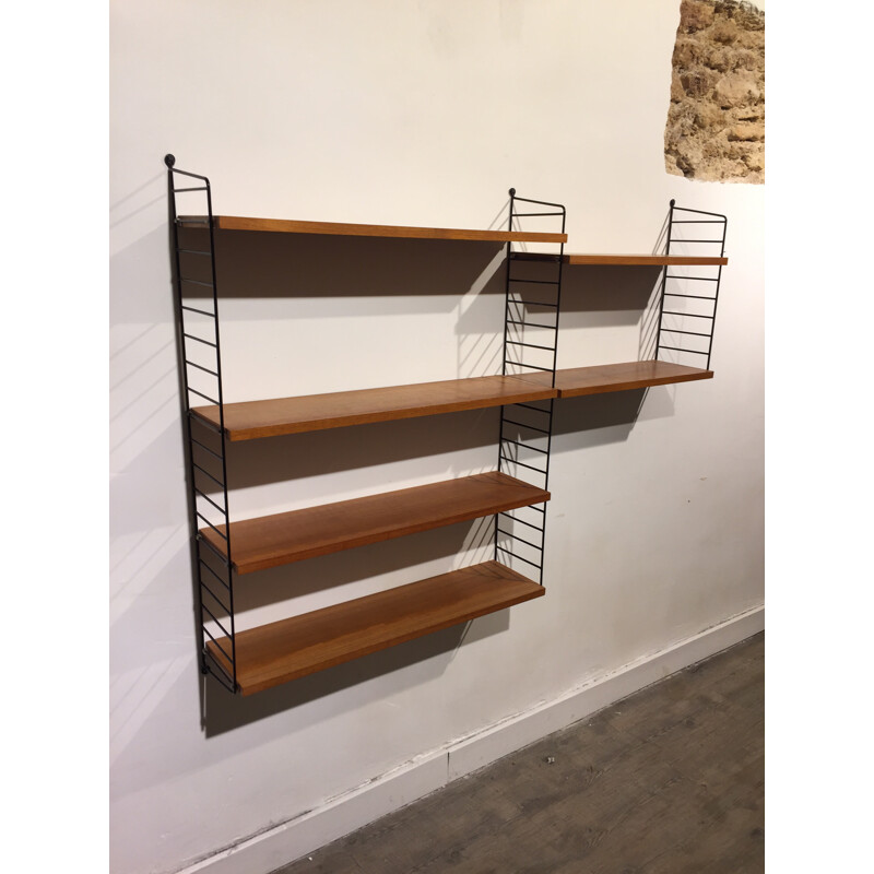 Bookcase with 6 shelves, Nisse STRINNING - 1960s