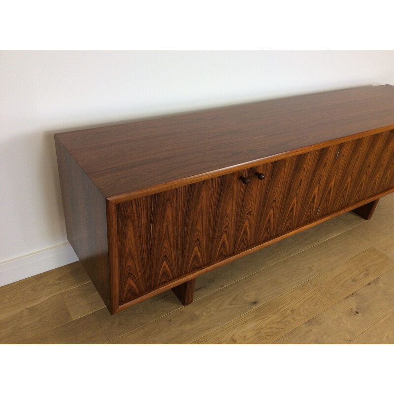 Vintage pair of rosewood sideboards by Martin Hall for Gordon Russell - 1970s