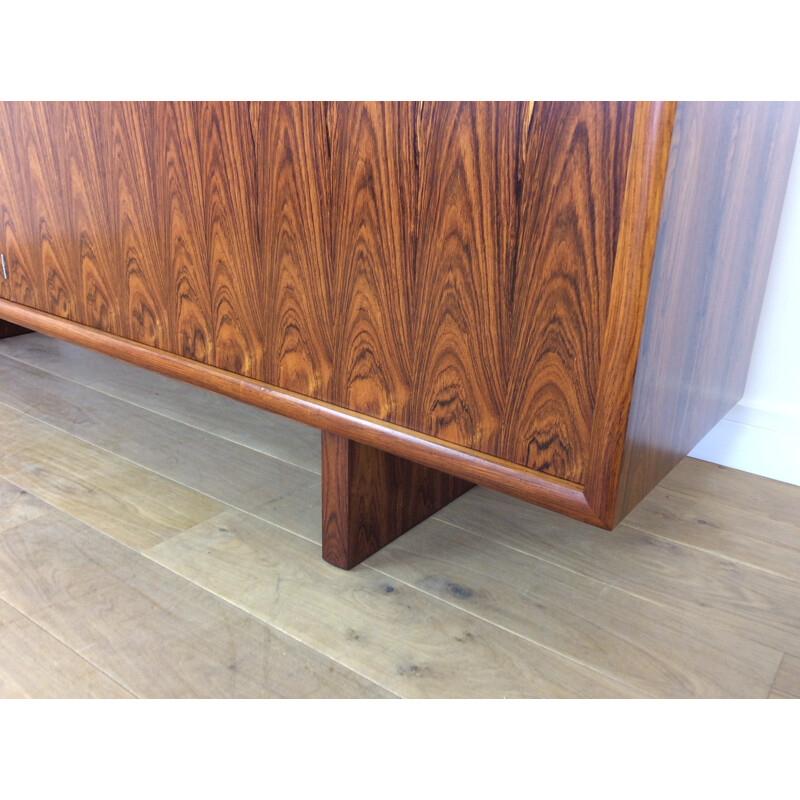 Vintage pair of rosewood sideboards by Martin Hall for Gordon Russell - 1970s