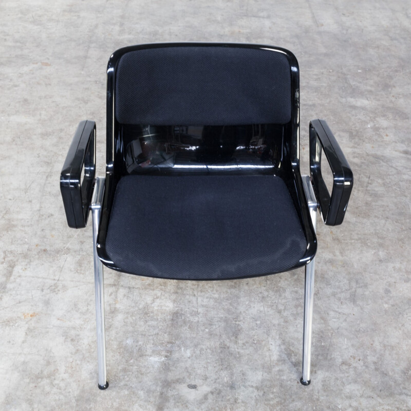 Suite de 6 chaises de bureau Tecno SM203 - 1980