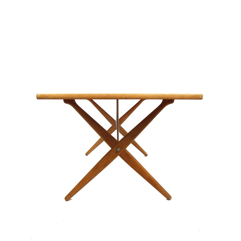 Vintage PP85 Dining Table Cross Legged Table Hans J. Wegner - 1950s