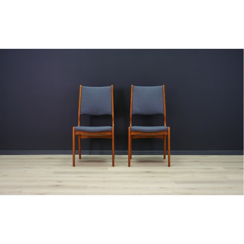 Vintage pair of armchairs by Johannes Andersen for Uldum Mobelfabik - 1960s