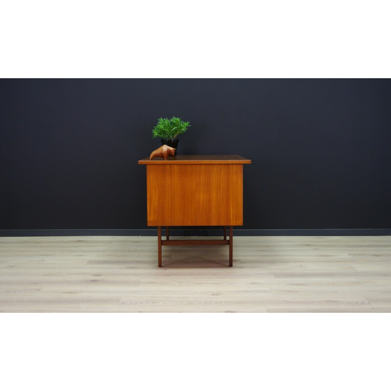 Vintage scandinavian teak desk - 1960s