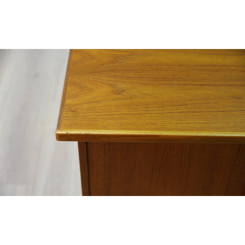 Vintage scandinavian teak desk - 1960s