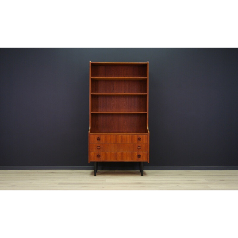 Vintage danish teak bookcase - 1960s