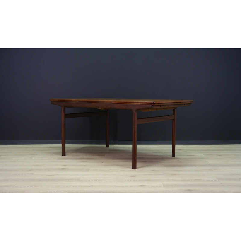 Table en teck vintage par Johannes Andersen - 1960