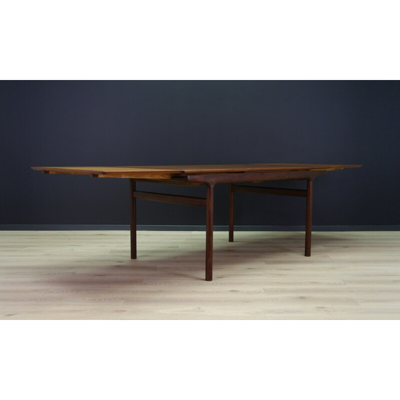 Vintage teak dining table by Johannes Andersen - 1960s