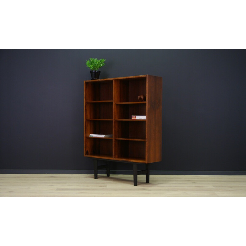 Vintage bookcase in rosewood by Poul Hundevad - 1960s