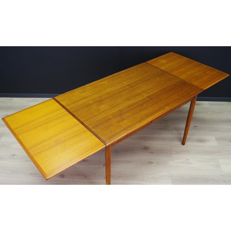 Table rétro vintage en teck - 1960