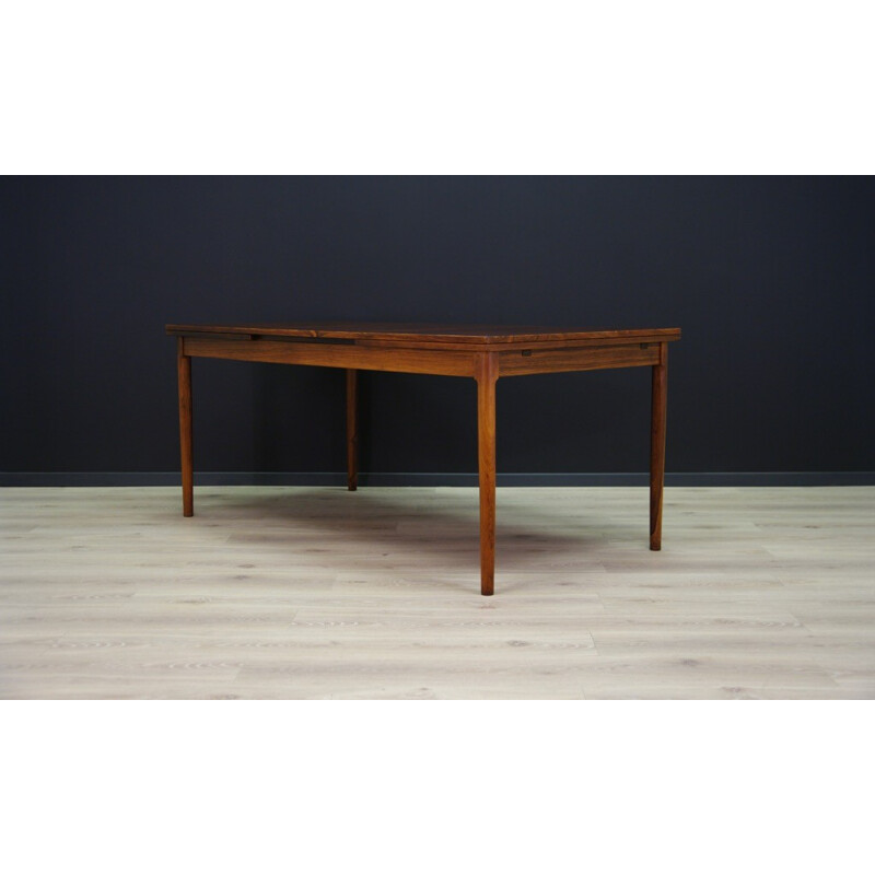 Vintage rosewood table for Central Mobler - 1960s