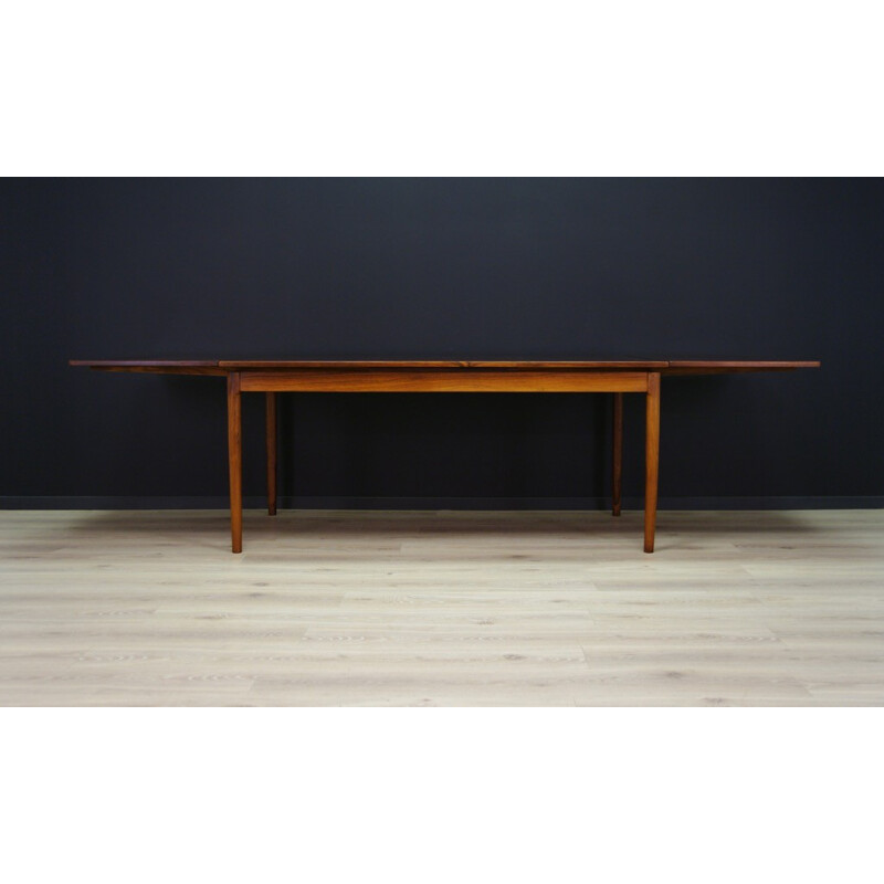 Vintage rosewood table for Central Mobler - 1960s