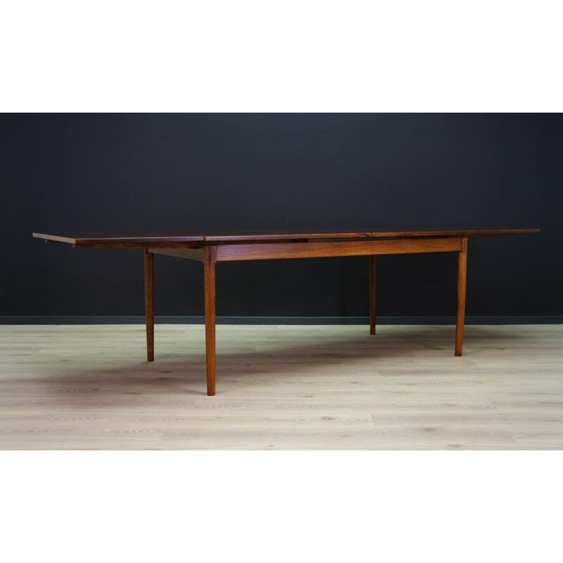 Table vintage en palissandre par Central Mobler - 1960
