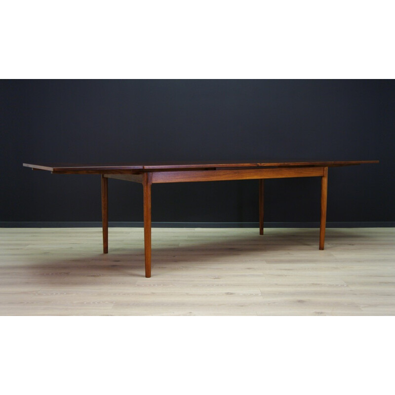 Vintage rosewood table for Central Mobler - 1960s