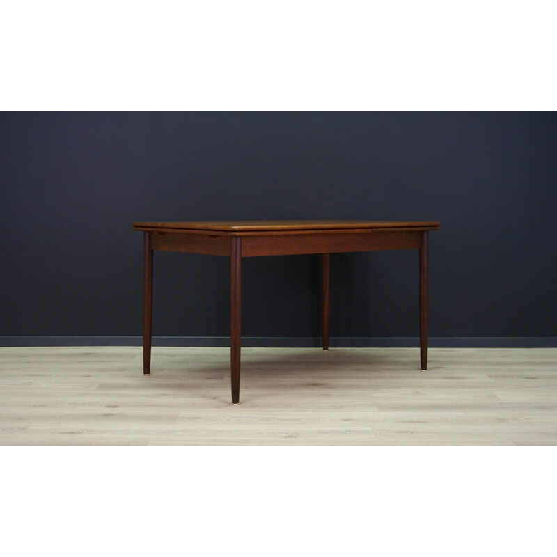 Table en teck vintage au design danois - 1960