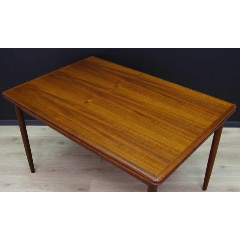 Vintage Danish design teak table - 1960s