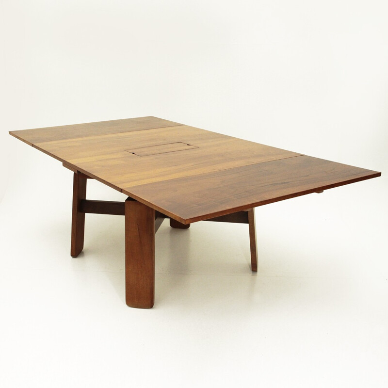 Vintage Extendable Dining Table by Silvio Coppola for Bernini - 1960s