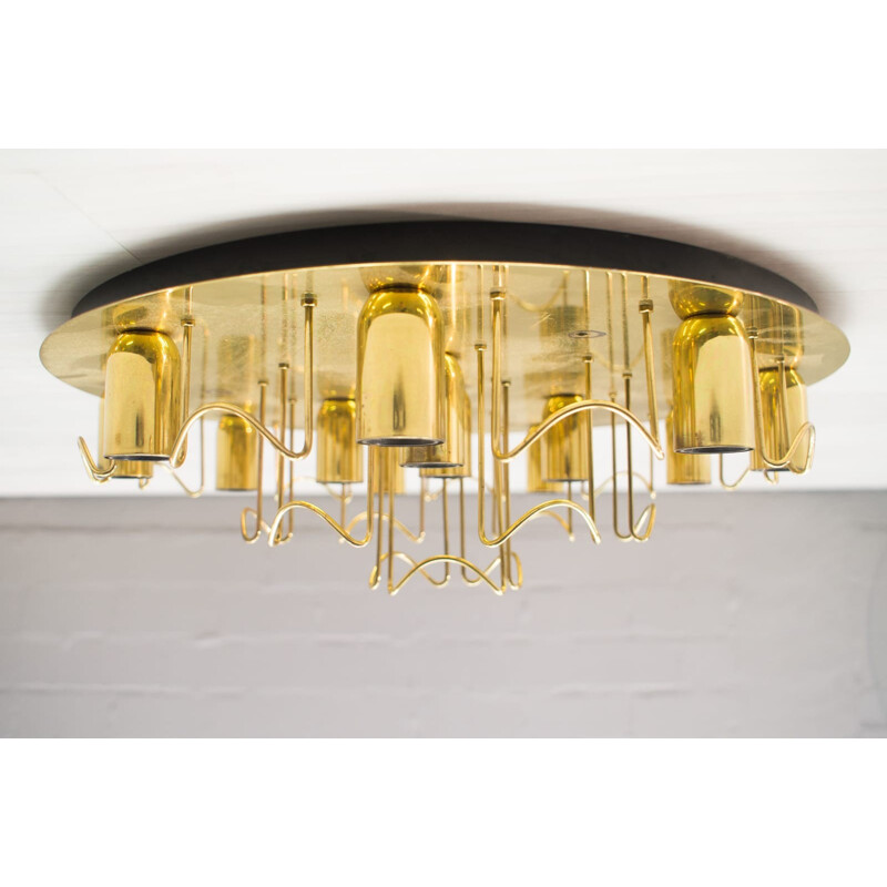 Vintage recessed ceiling lamp by J.T. Kalmar, 1970