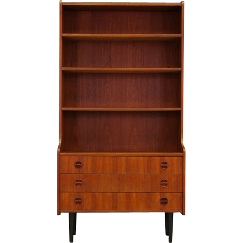 Vintage danish teak bookcase - 1960s