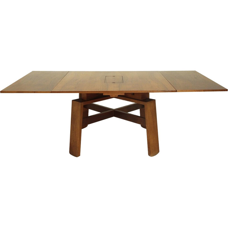 Vintage Extendable Dining Table by Silvio Coppola for Bernini - 1960s