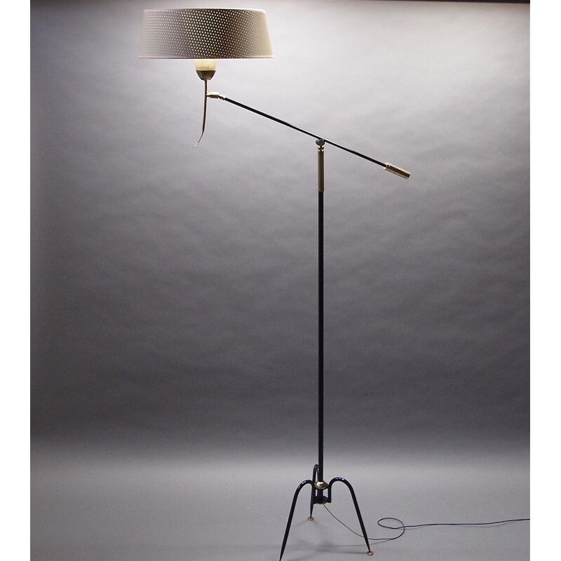 Vintage Floor lamp T644 lunel - 1950s