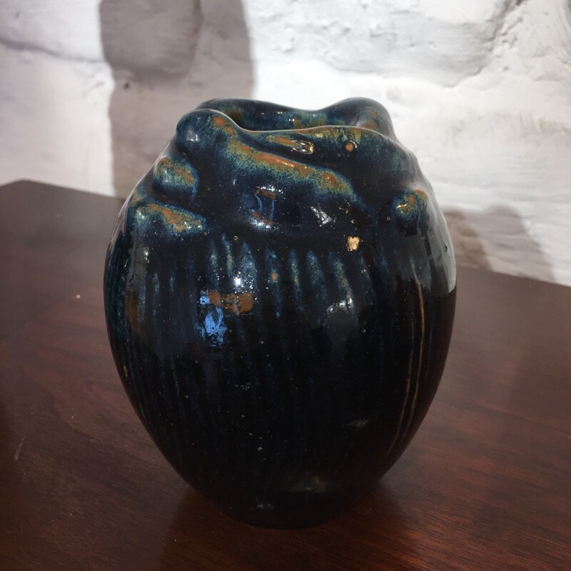 Vase vintage par Axel Salto - 1950