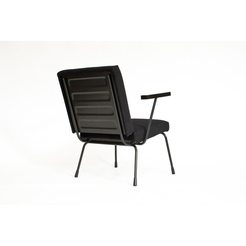 Gispen black armchair "415/1401", Wim RIETVELD - 1950s