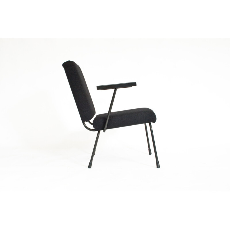 Gispen black armchair "415/1401", Wim RIETVELD - 1950s