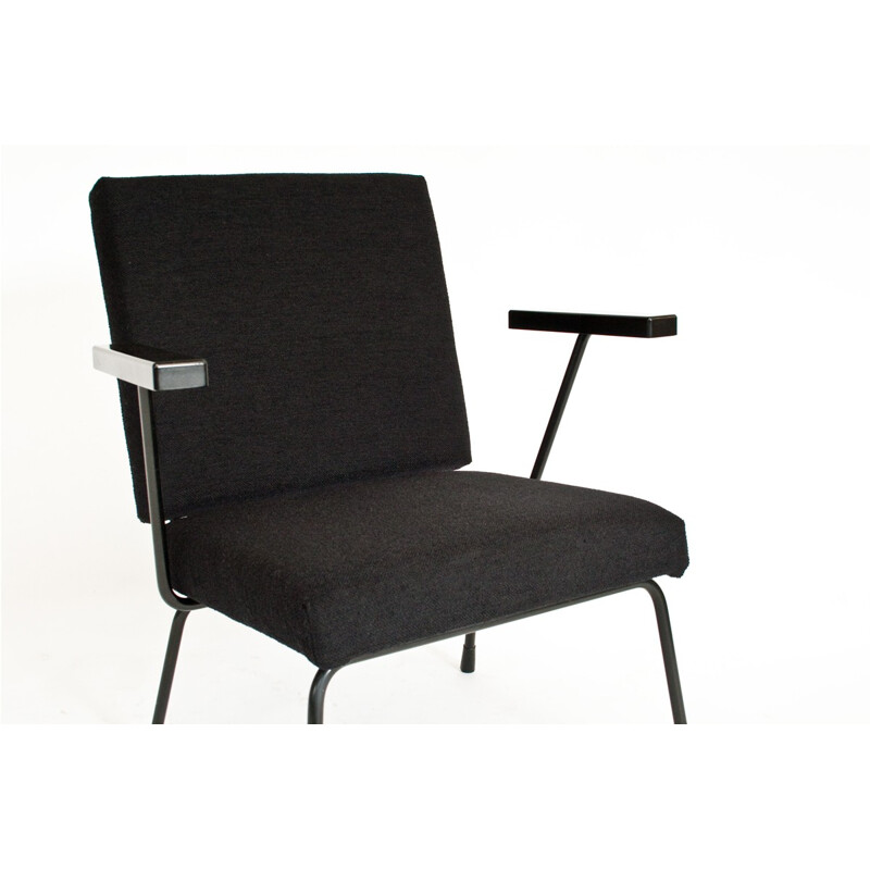 Gispen black armchair "415/1401", Wim RIETVELD - 1950s