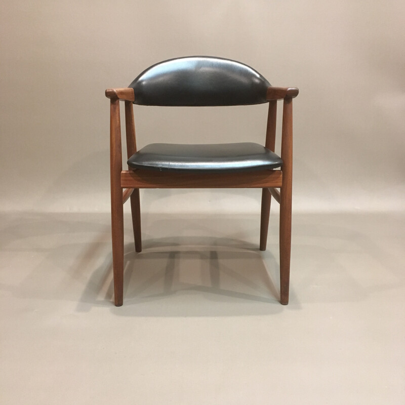 Scandinavian vintage armchair by Erick Buck - 1950s