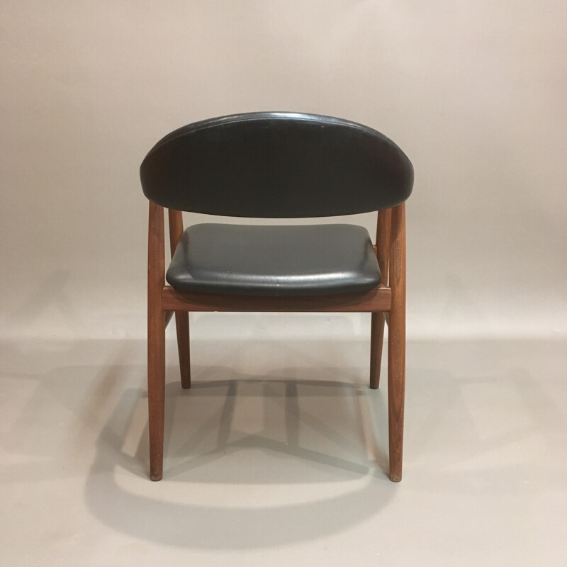 Scandinavian vintage armchair by Erick Buck - 1950s