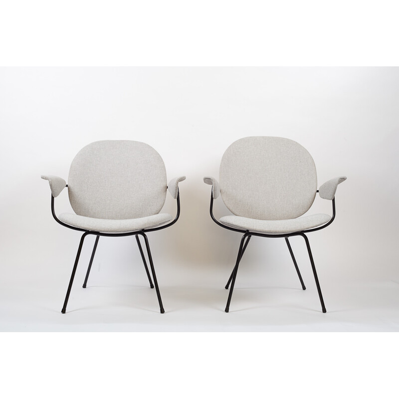 Pair of "Triennale" armchairs by Gispen - 1950s