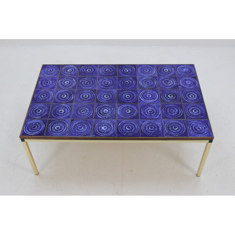 Vintage danish Coffee Table in Ceramic - 1960s