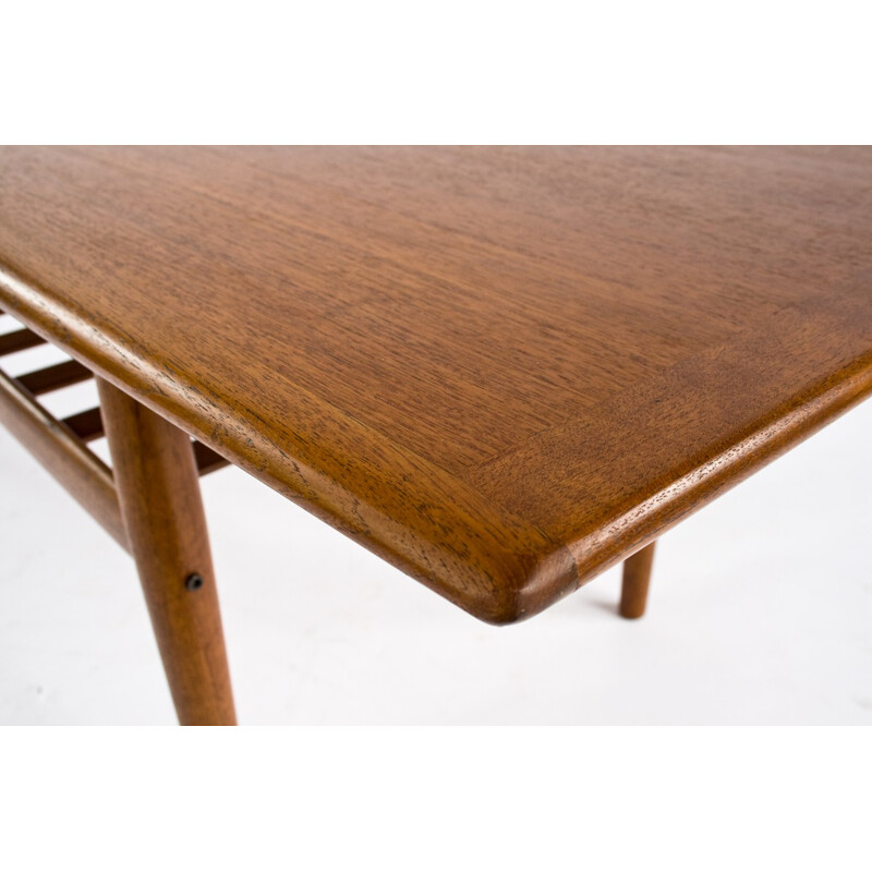 Coffee table in teak, Grete JALK - 1960s