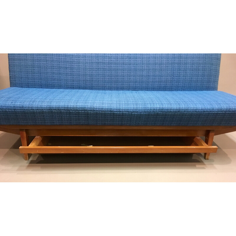 Scandinavian blue "Daybed" sofa - 1950s