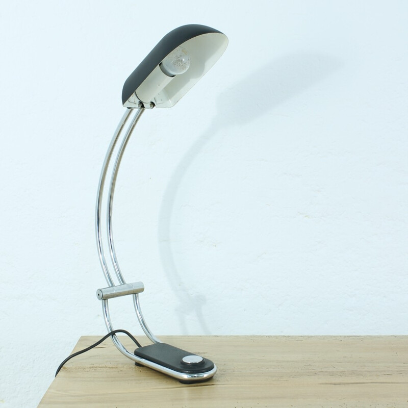 Vintage matt desk lamp by Egon Hillebrand - 1970s