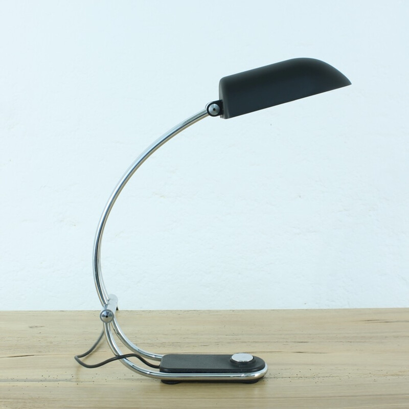 Vintage matte Schreibtischlampe von Egon Hillebrand - 1970