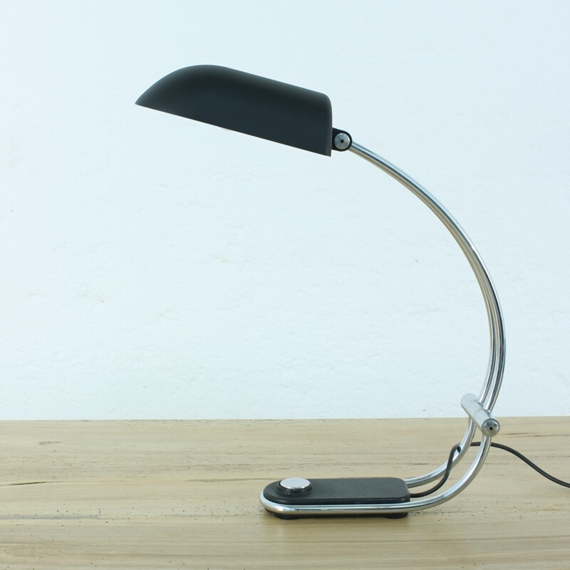 Vintage matt desk lamp by Egon Hillebrand - 1970s