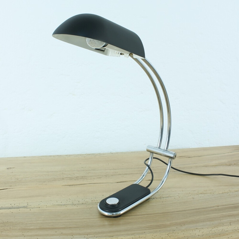 Lámpara de escritorio vintage mate de Egon Hillebrand - 1970