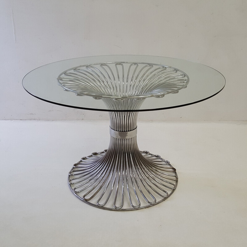 Vintage italian dining table by Gastone Rinaldi for Rima - 1970s