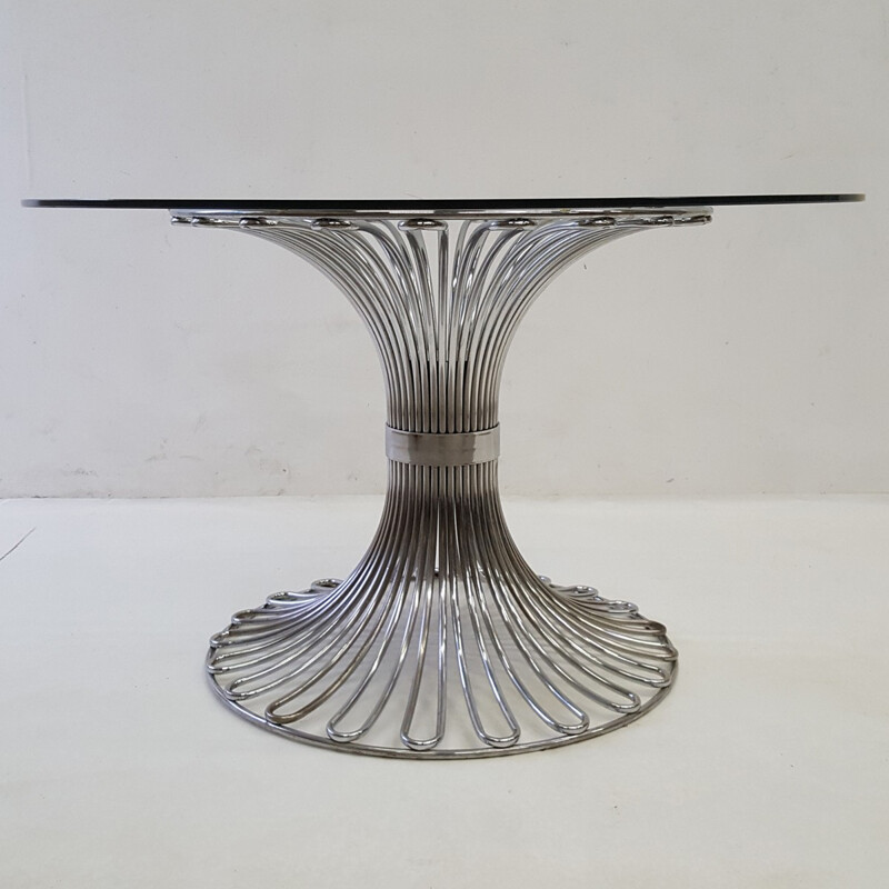 Vintage italian dining table by Gastone Rinaldi for Rima - 1970s