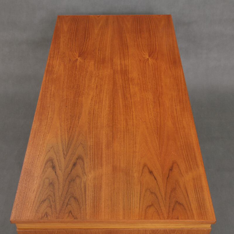 Vintage teak desk "Nipu" - 1970s