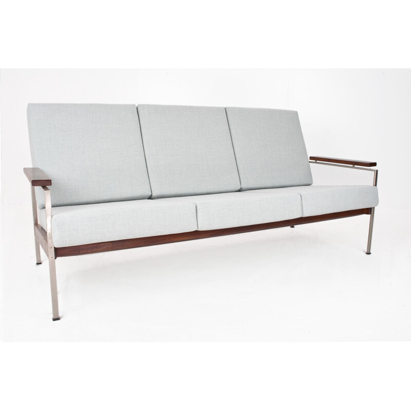 Vintage Dutch sofa in teak by Rob Parry for Gelderland - 1950s