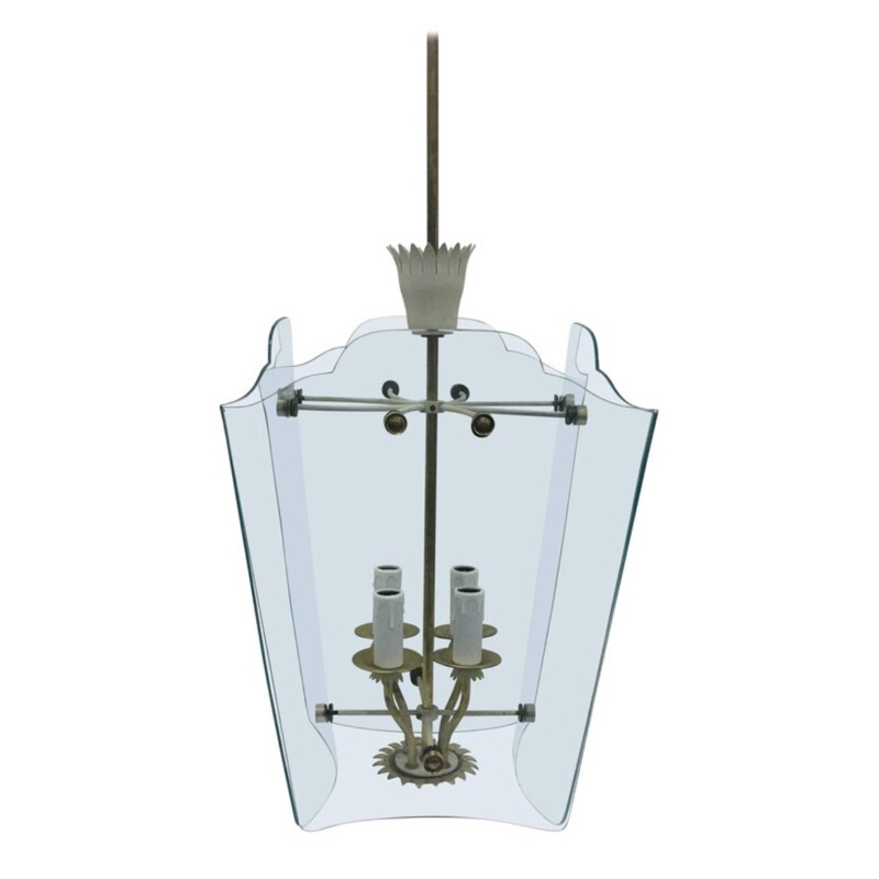 Pendant lamp by Pietro Chiesa for Fontana Arte Lantern - 1930s