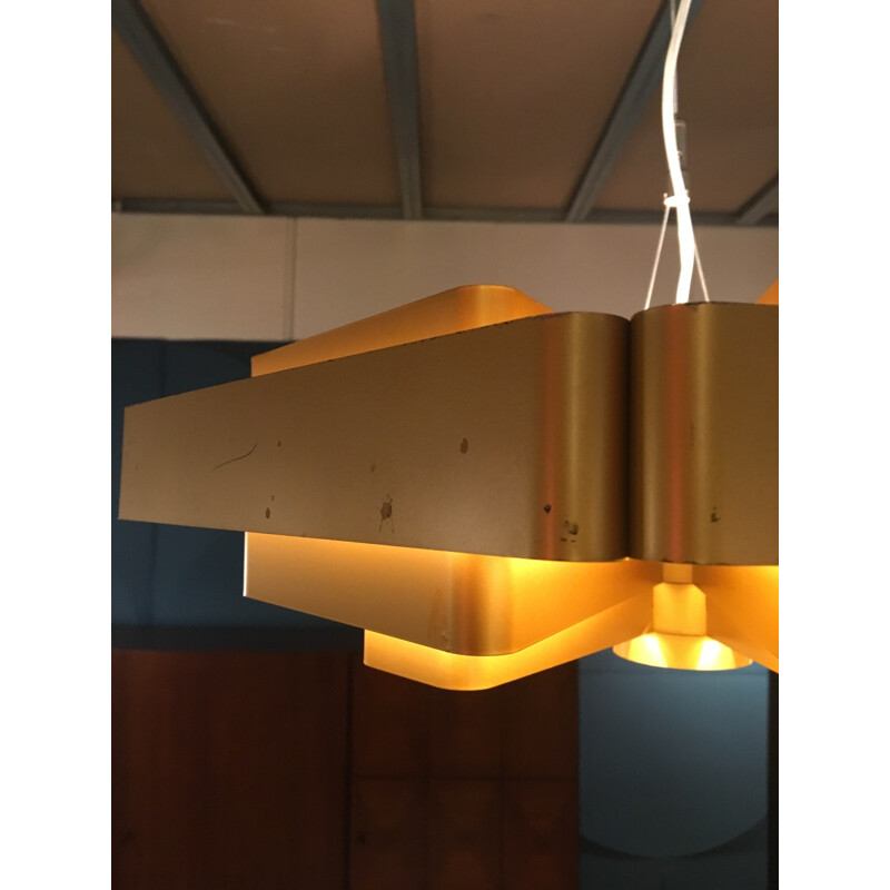 Vintage Hanging lamp by Jules Wabbes - 1970s