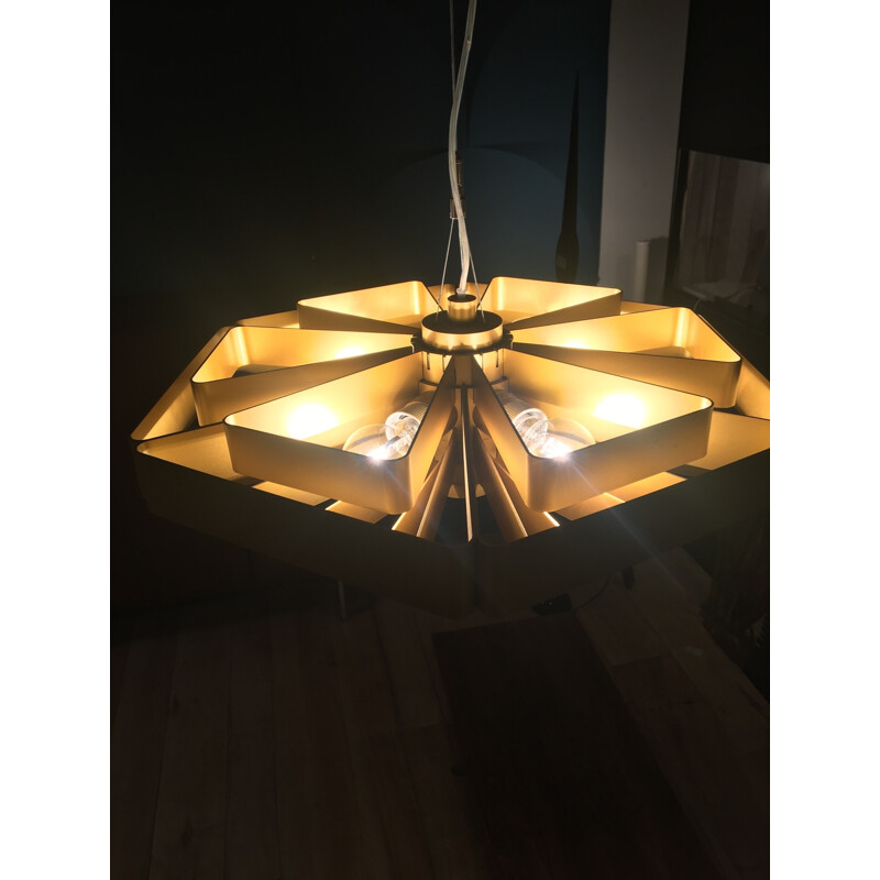 Vintage Hanging lamp by Jules Wabbes - 1970s